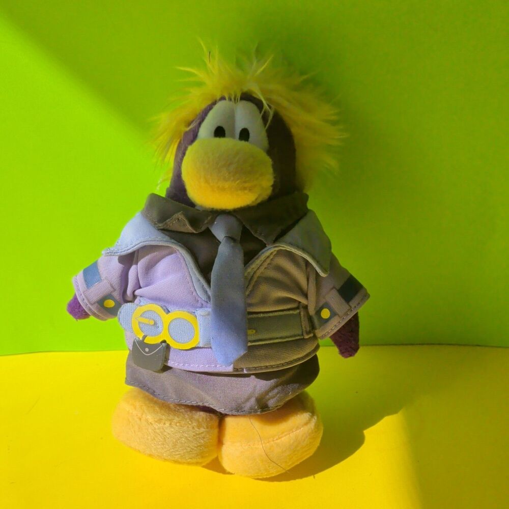 Disney Club Penguin Secret Agent Dot Plush